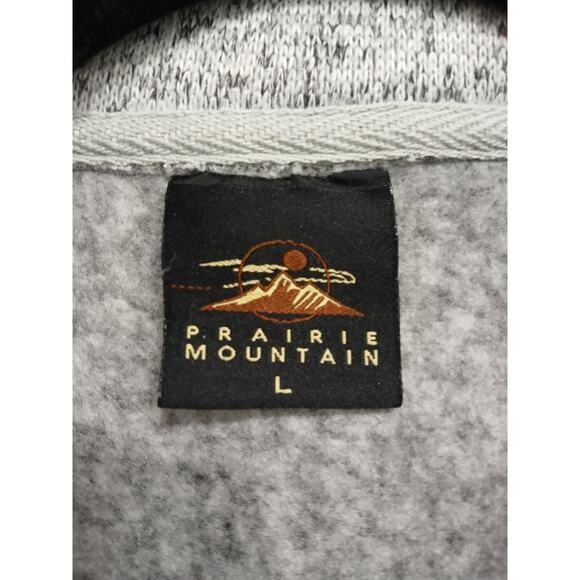 Hearst Castle Logo Fleece Jacket Size Large Grey Soft Full Zip Souvenir Travel - Picture 12 of 13